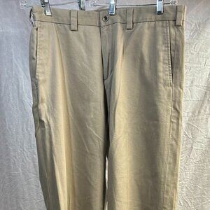 Khaki Chino Pants (36 waist - 38" inseam) - Wrinkle and Stain resistant